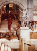 Alma-Tadema, Sir Lawrence - After the Audience